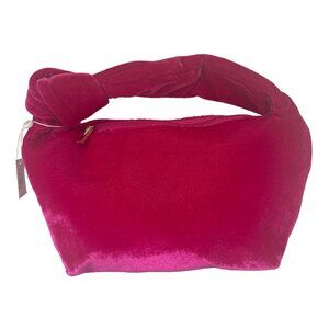 Shiraleah Chicago Dana Mini Bag Velvet Style Fabric With Knot NWT